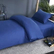 Cotton Three-Piece Quilt Cover Bed Sheet Fire Unit Dormitory Single ding Flame Blue school bedding set