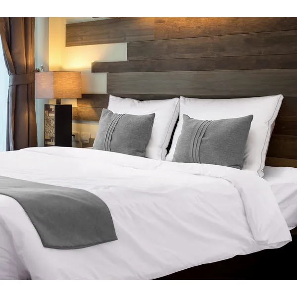 Cooling Gusseted Bed Pillows for Sleepers - Set of 2