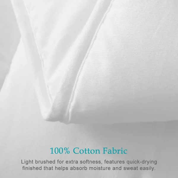 Luxurious 100% Cotton Down Alternative Comforter