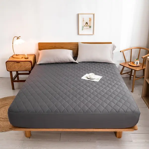 Simmons Mattress Protector Cover - Pure Color Waterproof Bedspread