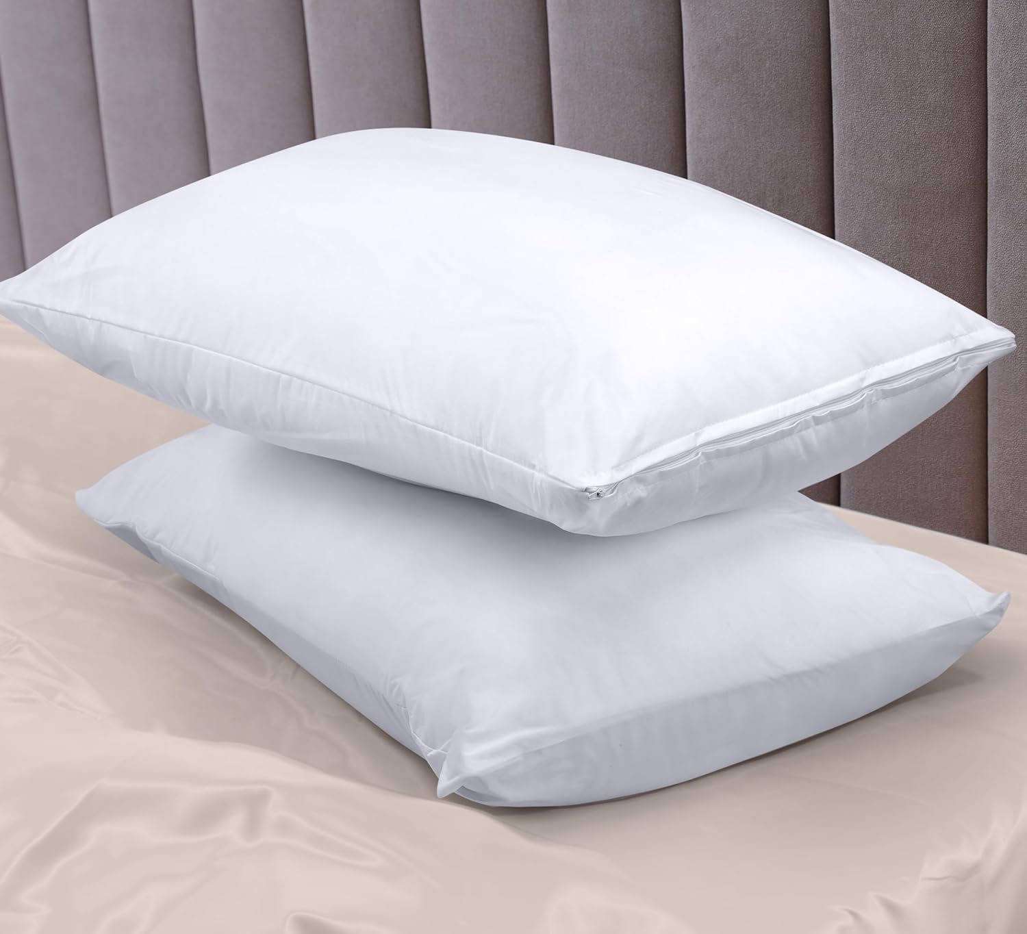 Hypoallergenic 100% Waterproof Bed Bug Pillow Protectors