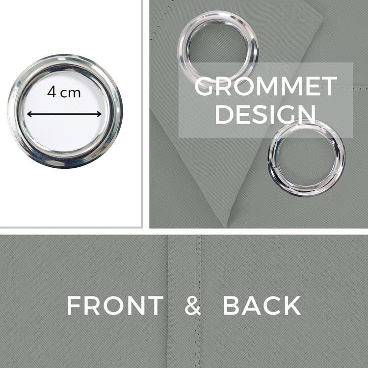 Luxuriant Extra Long Blackout Curtains for Villas