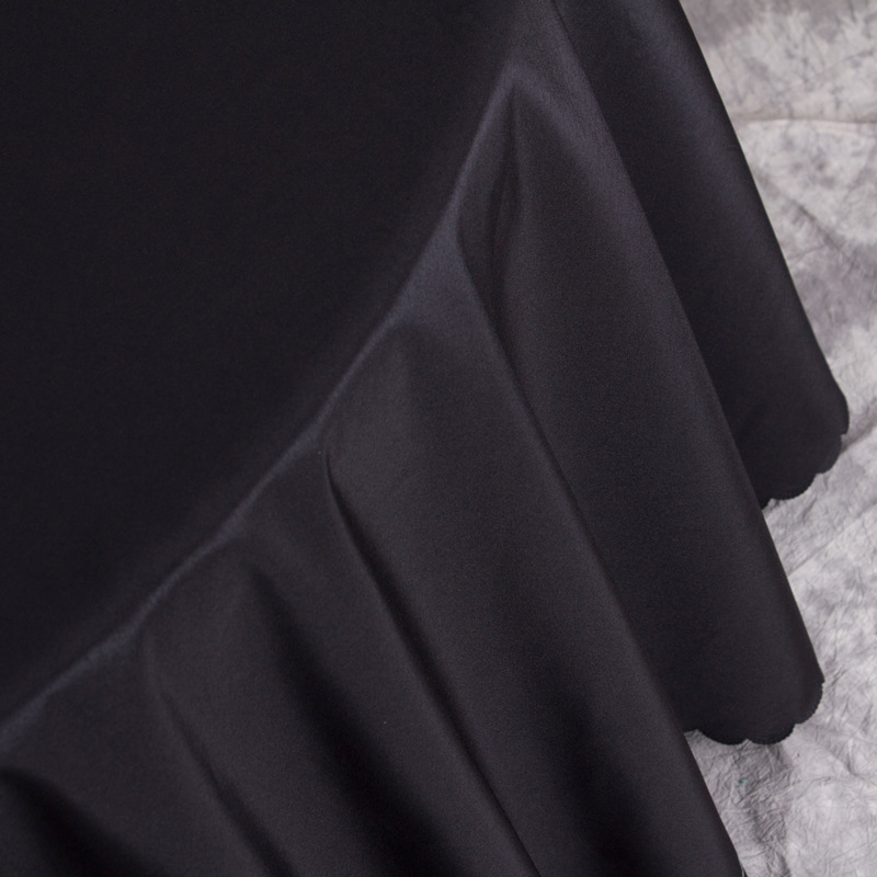 Solid Color Round Tablecloth for Restaurant Banquets