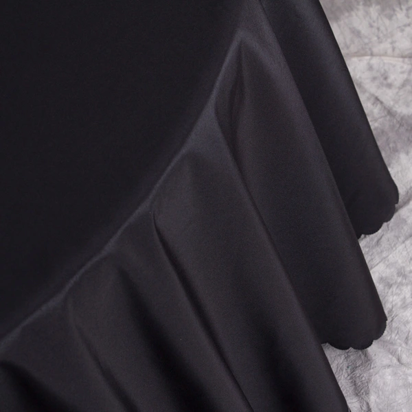Solid Color Round Tablecloth for Restaurant Banquets