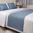Light Luxury Solid Color Bed Runner