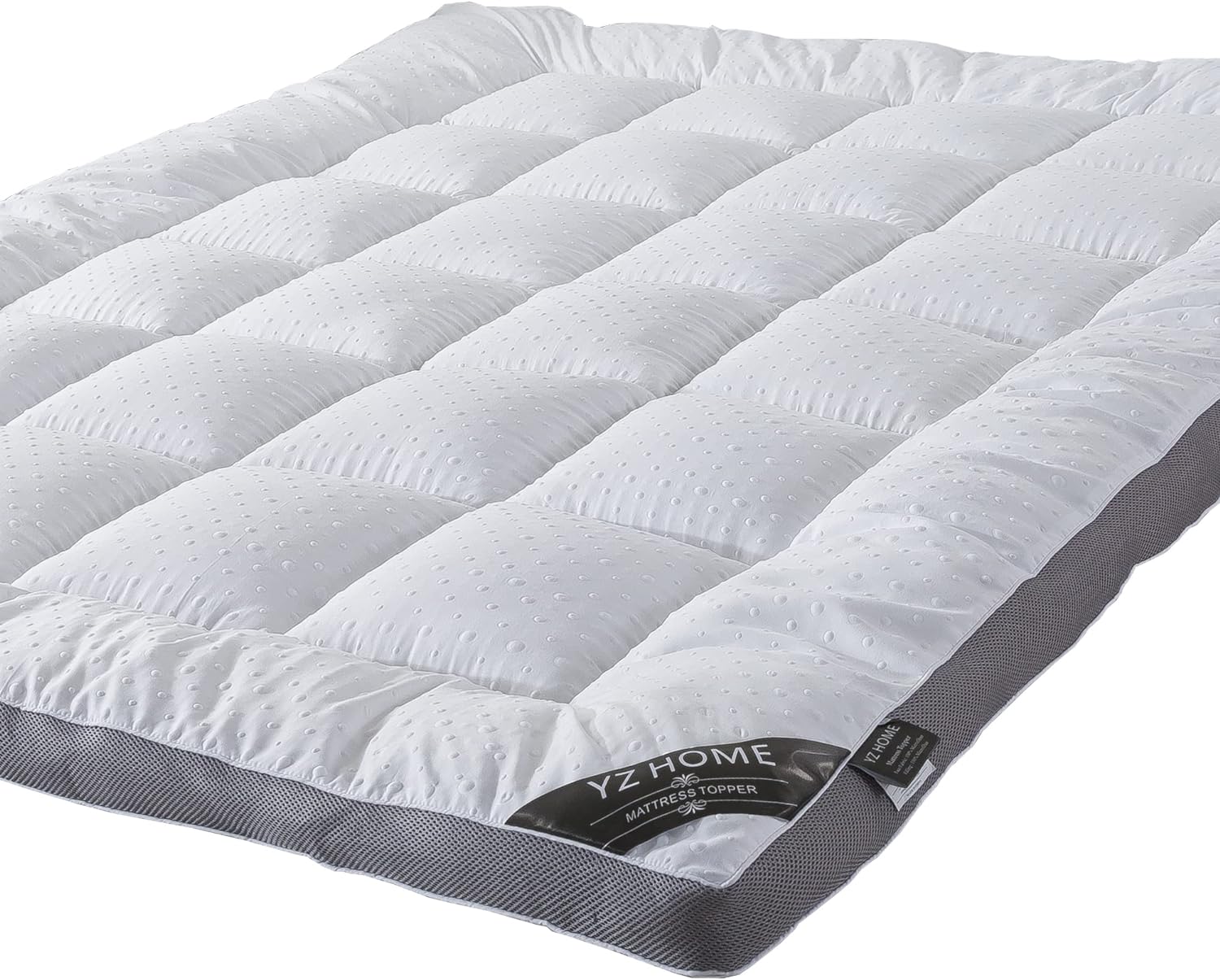 Luxury Plush Mattress Topper - Extra Thick Protector
