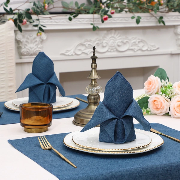 Elegant French Pattern Napkin Cloth for Restaurants and Events