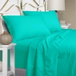 Luxury Blue Satin Cotton Bedding Set