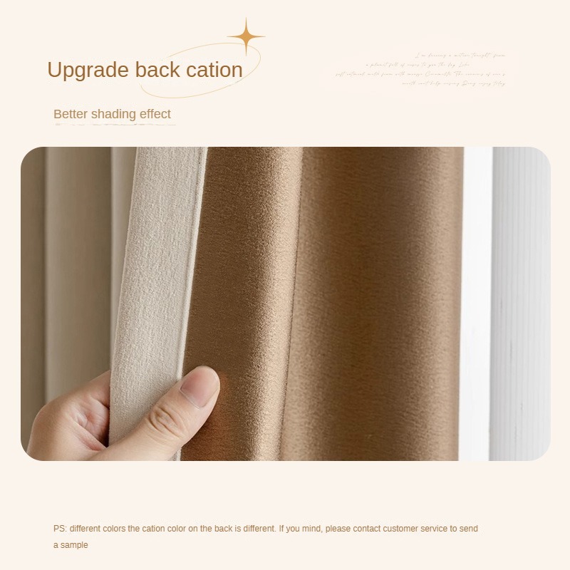 Super Soft Chenille Curtains - Custom Full Shading