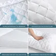 Luxury Waterproof White Pillow Cover Case
