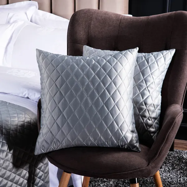 Solid Color Quilted Blanket & Pillow Set