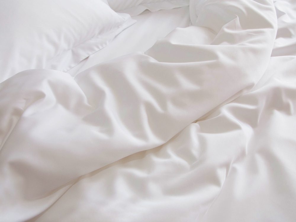 Hospital Bed Sheet Fabric T/C 50/30s Plain White
