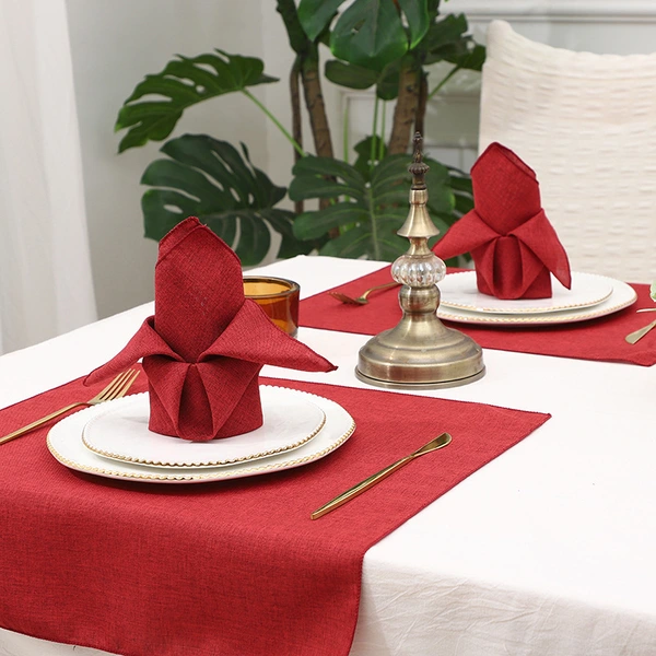 Elegant French Pattern Napkin Cloth for Restaurants and Events