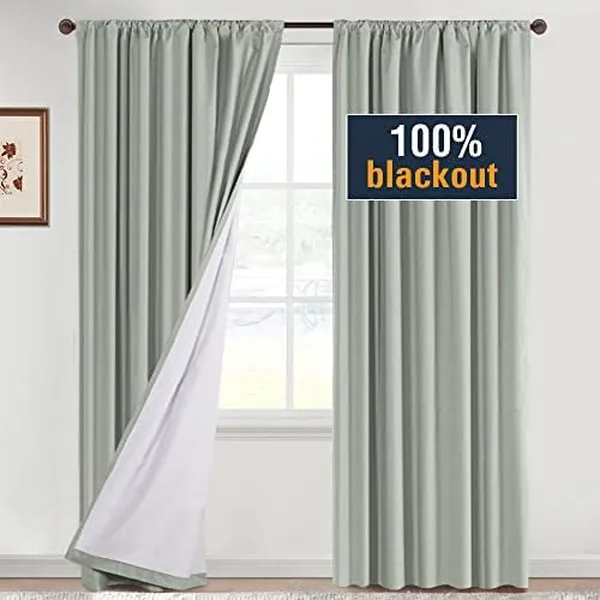100% Blackout Curtains for Total Light Control