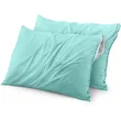 Premium Waterproof Pillow Protector (2 Pack) - Bed Bug Proof Encasement 20 x 26 Inches