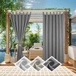 Outdoor Jacquard Waterproof Curtain Sale
