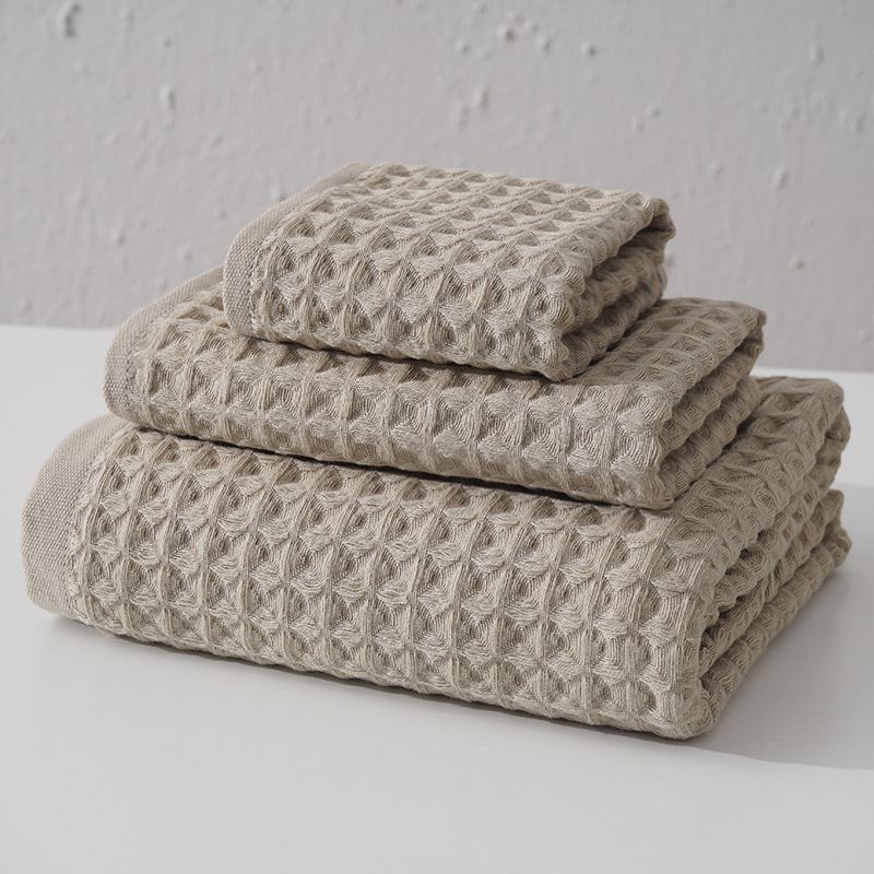 Soft Absorbent Cotton Waffle Towels for Adults | Wholesale