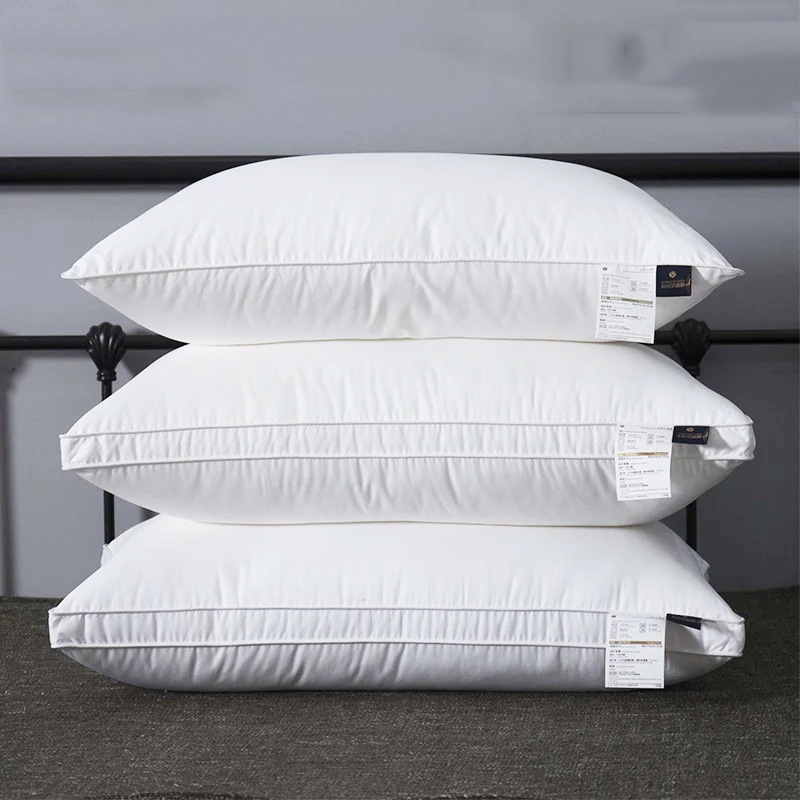 Custom Size High Weight Cotton Bed Pillows Wholesale