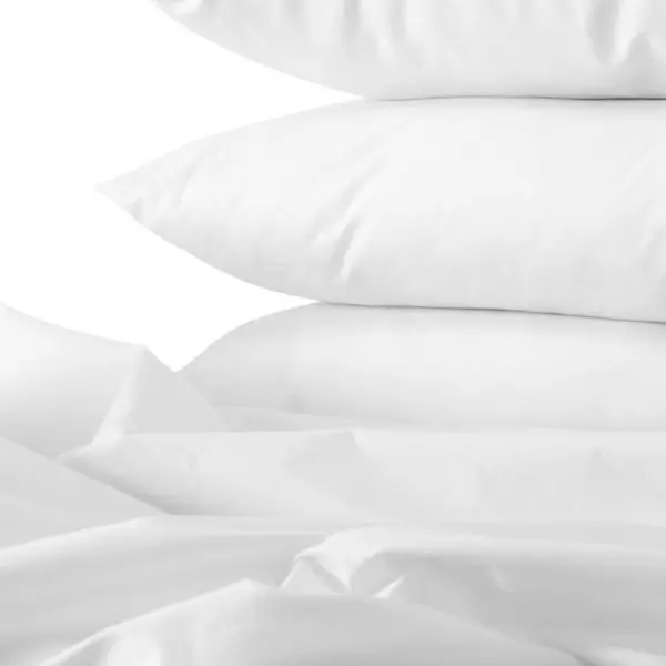 Hospital Bed Sheet Fabric T/C 50/30s Plain White