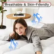 Cooling Full Mattress Topper for Deep Sleep