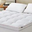 Luxury Cooling Mattress Pad Topper with Pillow Top