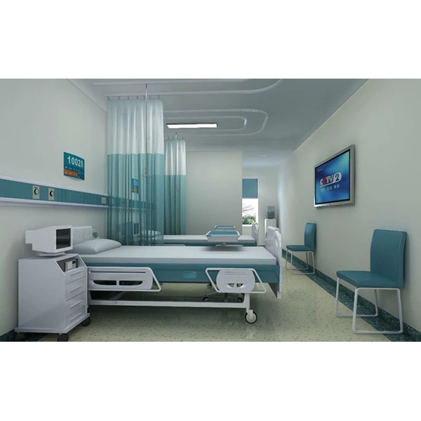 Foshan Fire Retardant Hospital Curtain Tracks and Rails