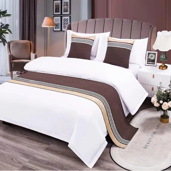 Nordic Style Hotel Bedding Runner & Towel
