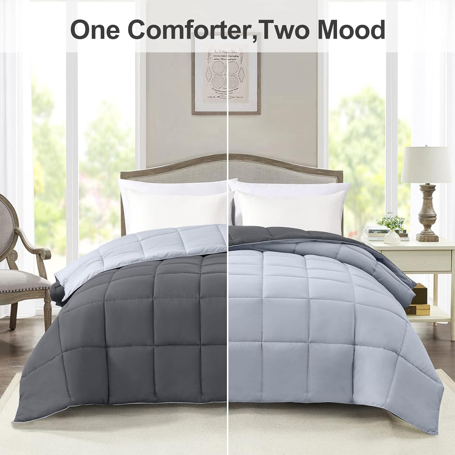 Cozy Lightweight King Comforter - All Season