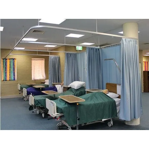 Premium Hospital Curtain - Curved & Horizontal