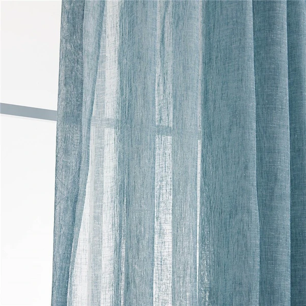 Factory Direct American Cross-Border Valance Curtain - Simple Mesh Design