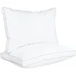 Cooling Gusseted Bed Pillows for Sleepers - Set of 2