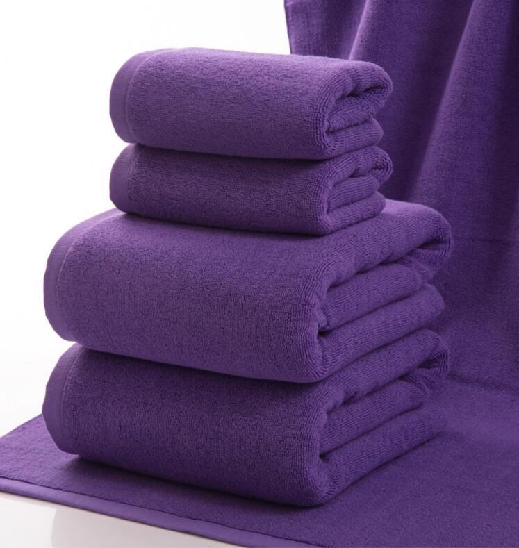 Five-Star Hotel Towel Set with Custom Logo