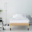 Soft Cotton White Hospital Bed Sheets - Fully Fitted