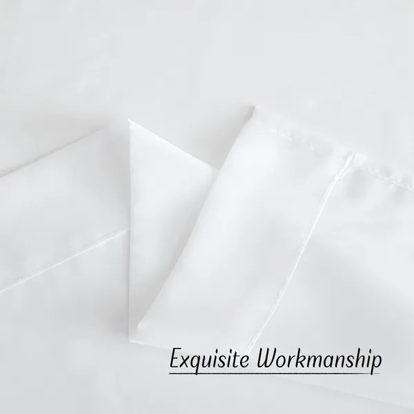 Elegant 96-Inch White Sheer Curtains for Window Treatments