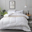 Luxury Hotel White 100% Cotton Comforter Set