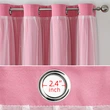 Double Layer Hollow Stars Mesh Curtains