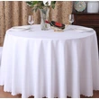 Solid Color Round Tablecloth for Events