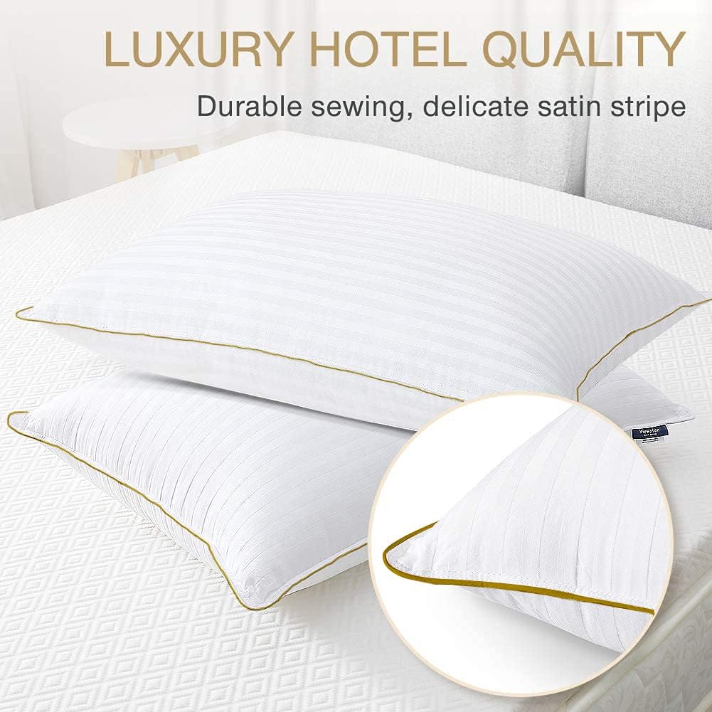 Cooling Cotton Pillow - Hotel Quality for All Sleepers