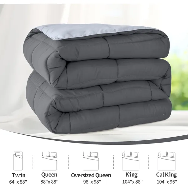 Cozy Lightweight King Comforter - All Season