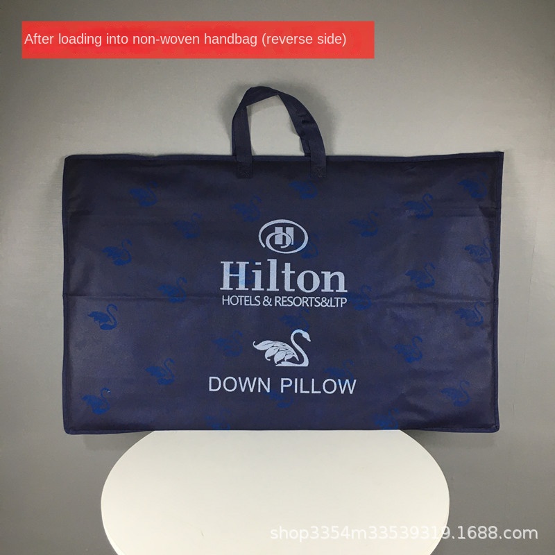 Fast Shipping Soft Fill Down Hilton Pillow 1000g for Hotel & Home