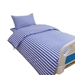 Wholesale Blue and White Hospital Bed Sheet Set