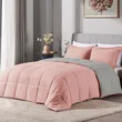 Customized Size Polyester Microfiber Comforter Set with Pillow Cases - 3 Pcs