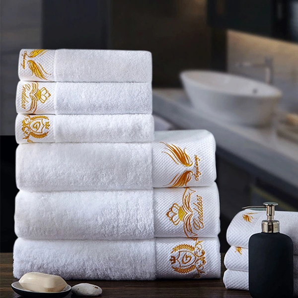 Wholesale Cotton Bath Towels Set for Salons