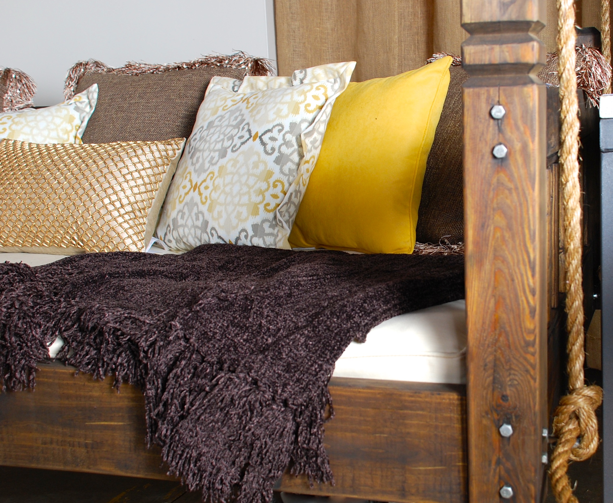 Elegant Luxury Embroidery Cushion