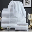 Luxury 16S Platinum Satin Border Bath Towel - Runchao