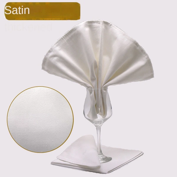 Wholesale Cotton Cloth Cup Cleaning Napkin for Hotels and Restaurants