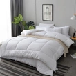 Luxury Hotel White 100% Cotton Comforter Set