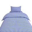 Wholesale Blue and White Hospital Bed Sheet Set