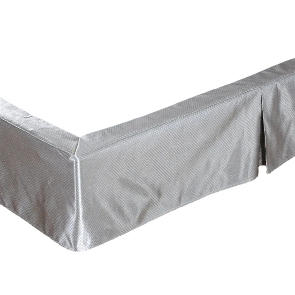 Runchao Hotel Bed Skirt Linen for Guestrooms