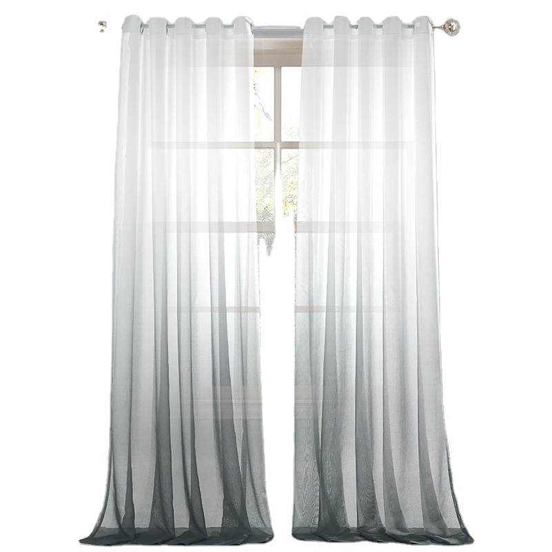American Semi-shading Gradient Mesh Curtains